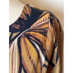 Annah Hariri Dress Women XXL Brown Floral Long Sleeve Maxi Modest Boho Cottage Photo 5