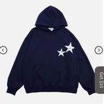 Aelfric Eden viral  navy star hoodie Photo 0