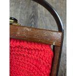 1940s 1950s Antique Crochet Wood Hinged Hand Photo 1