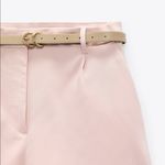 ZARA  | Belted shorts with darts | Pink | M Photo 12