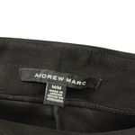 Andrew Marc Sueded Seam Front Ankle Length Pull On Black Pants Womens Medium Photo 5