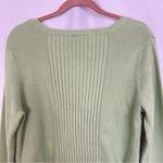 Fashion Bug  Sweater Round Neck Long Sleeve Pullover‎ Womens Size 22/24 Green Photo 7
