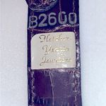 Reversible belt with silver plating one side brown & one side black Photo 7