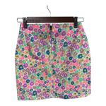 Wild Fable Retro Multicolor Floral Print A-Line Mini Dress Size 0 NWT Photo 1