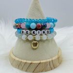 “Be Kind” Candy Beaded Bracelet Photo 0