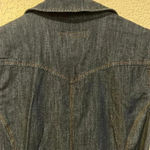 Calvin Klein Jeans  dark denim button up dress size small Photo 2