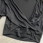Yelete  Black Long Sleeve Small Top Photo 2