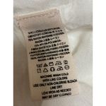 Free People  Women's White Sleeveless Plunge Neck Mini Beach Shift Dress Size M Photo 4