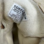 Sorel Women's Tan Suede Fur Lined Winter Boots Size 7 Photo 4