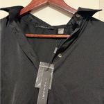 T Tahari NWT  Elegant Black Button-Up Shirt Photo 2