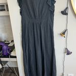 Marine layer  Camilla Midi Dress gray/blue Photo 6