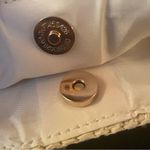 Banana Boat Woven Tote With Brown Straps & Logo Beach Travel Boho Cottage Core White Photo 4