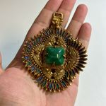 1970s VRBA‎ Castlecliff Necklace Pendant Lawrence Vrba for Castlecliff Gold Photo 9