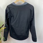 Mountain Hardwear Mountain Hardware Black & Gray Quarter Zip Long Sleeve Windstopper Top L Photo 1