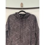 Athleta Space Dye Cowl Neck Hoodie Sweatshirt Pockets Womens Size Small Photo 4