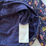 Never worn: Boden navy blue British theme blouse w/ British flag and royal crown Size 8 Photo 5