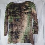 Elementz  petite 3/4 sleeve Ruffle shirt with sparkles Photo 5