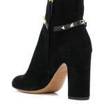 Valentino Garavani Rockstud strap suede ankle boots booties size IT 37 US 7 Photo 2