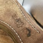 Tory Burch Chase Nappa Leather Metallic Gold Flats Logo Designer Women's 5M Photo 8