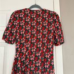 Boden Floral Bodycon Dress Midi Spring Summer Gardenia Pink Size 6 Photo 6