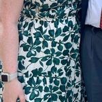 Moon River Green and white maxi dress floral Photo 0