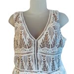 Lucca Couture Lucca White Lace Dress Sz S Photo 3