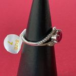 Bomb Party RBP2270 “Desert Sunset Bringback!” Quartz on Rhodium Size 7 Ring NWT Photo 1