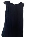 Cloth & Stone Anthropologie  Medium black dress w tiny ruffles $50 Photo 1