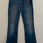 7 For All Mankind Beaded Bootcut Jean Size 25 *hemmed inseam Photo 0