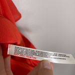 Free People Cascades Ruffle Cami Size XS Coral Red Orange Flowy Photo 7