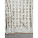 Workshop Republic Clothing  Womens Sweater Size S Fair Isle Cream Gold Winter NEW Photo 7