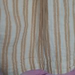 Madewell  LIGHTESTSPUN OVERSIZED PAJAMA TOP IN STRIPE PLAY EARTHEN SAND MEDIUM Photo 7