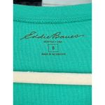 Eddie Bauer V-Neck T-Shirt Soft Everyday Casual Top Bundle Teal Turquise Photo 3