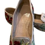 Alexander McQueen Silk Floral Embroidered Loafer Flats, Sz 36.5 / US 6.5 Photo 12