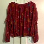 Free People  Wildflower Blouse Small Photo 5