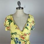 Aritzia  Wilfred Aurelia Yellow Floral Blouse Photo 3