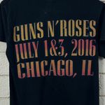 guns n' roses Guns N’ Roses Chicago Black Band Tee size S Photo 5