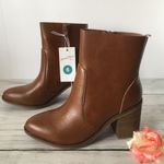 Leather Ankle Boots, Size 6 Brown Photo 1