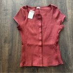 Free People NWT Most Wanted Cardi | Medium | Color: Rust Photo 3