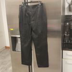 Ted Baker 💕💕 Faydell Pleather Trouser ~ Black US 8 NWT *NO BELT* Photo 14