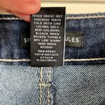 Sincerely Jules Jeans Womens 9/29 Blue High Waist Button Fly Mom Stovepipe Dark Photo 8