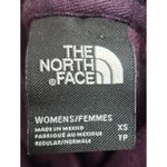 The North Face  Womens Pullover Hoodie XS Purple Logo Drawstring Casual‎ Active Photo 2