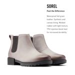 Sorel  Gray Emelie II Waterproof Chelsea Boot Sz.9 NWOB Photo 1