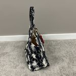 India Hicks  Beetle Canvas Tote Bag Navy Blue White & Small Pouch Eleuthera Photo 11