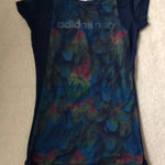 Women’s Adidas‎ Neo Mesh Dress Blue Photo 0