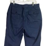 Ralph Lauren Lauren  Navy Blue Cropped Pants Women's Size 10 Photo 8