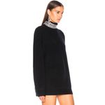 Alexander Wang Crystal Turtleneck Turtleneck Pullover Sweater Black Photo 1