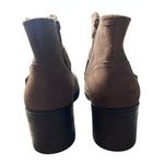 Clarks Hollis Star Buckled Suede Ankle Boot Heel Side Zip Women 9M Photo 6