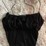 Papaya Black Tank Crop Top Photo 0