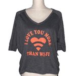 Bongo  small juniors boxy raglan graphic tee orange Photo 7